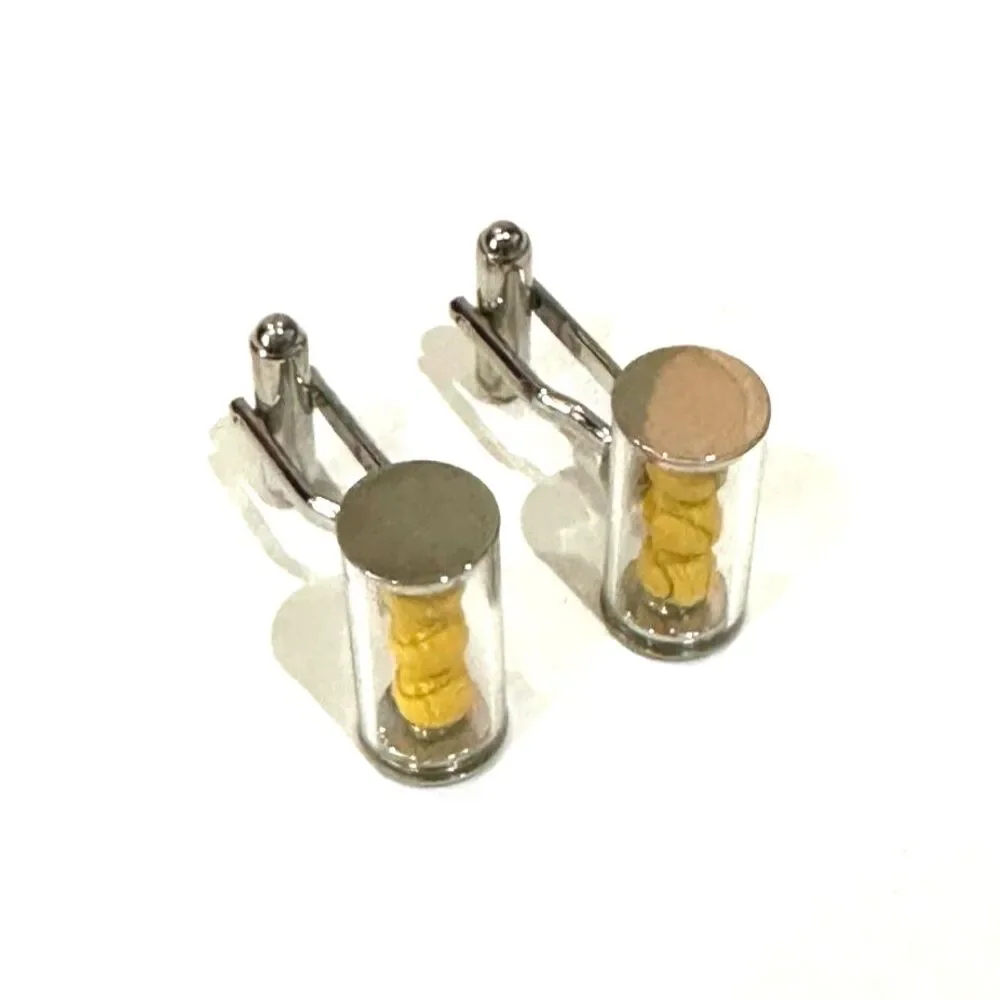 Tennis Ball Tube Novelty Cufflinks